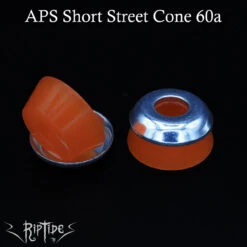 APS Short Street Cone -Envy shop RipTide Sports Skateboard Bushings APS Short Street Cone 60a Light Orange 51262.1650497059
