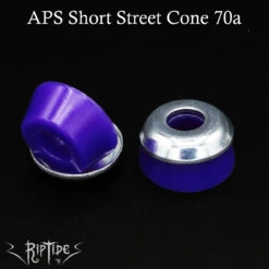 APS Short Street Cone -Envy shop RipTide Sports Skateboard Bushings APS Short Street Cone 70a Purple 62354.1650497044
