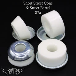 Krank Short Street Cone & Street Barrel - 4 Pack 11 Krank Short Street Cone & Street Barrel - 4 Pack -Envy shop RipTide Sports Skateboard Bushings Krank SSCSBA 87a White 06839.1650318945