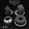 Krank Short Street Cone & Street Barrel - 4 Pack 2 Krank Short Street Cone & Street Barrel - 4 Pack -Envy shop RipTide Sports Skateboard Bushings Krank SSCSBA 96a Grey 37313.1650318928