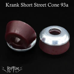 KranK Short Street Cone -Envy shop RipTide Sports Skateboard Bushings Krank Short Street Cone 93a Wine Red 67652.1650318522