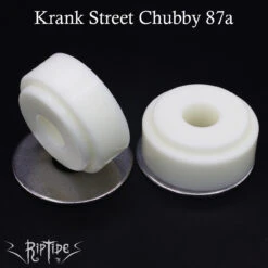 KranK Street Chubby -Envy shop RipTide Sports Skateboard Bushings Krank Street Chubby 87a White 17620.1695745955