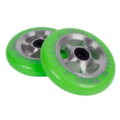 Proto Sliders 110mm -Envy shop STARBRIGHT GREEN PRODUCT PHOTO 2 WHEELS scaled 17721.1647194961