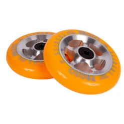 Proto Sliders 110mm -Envy shop STARBRIGHT ORANGE PRODUCT PHOTO 2 WHEELS scaled 13155.1647194961
