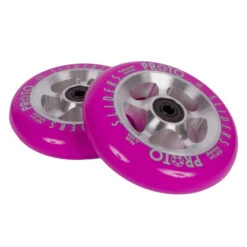 Proto Sliders 110mm -Envy shop STARBRIGHT PURPLE PRODUCT PHOTO 2 WHEELS scaled 96579.1647194961