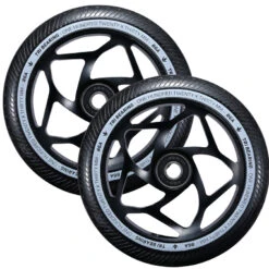 ENVY 120MM X 30MM TRI BEARING WHEEL - BLACK/BLACK -Envy shop W120TRI30BKBK2PK 22214.1594853047 92532.1640366974
