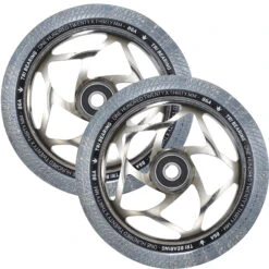 ENVY - 120MM X 30MM TRI BEARING WHEEL - CHROME/CLEAR 7 ENVY - 120MM X 30MM TRI BEARING WHEEL - CHROME/CLEAR -Envy shop W120TRI30CHCL2PK 67078.1598296035 74722.1640365312