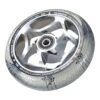 ENVY - 120MM X 30MM TRI BEARING WHEEL - CHROME/CLEAR -Envy shop W120TRI30CHCL angle 05684.1598296034 10462.1640365312