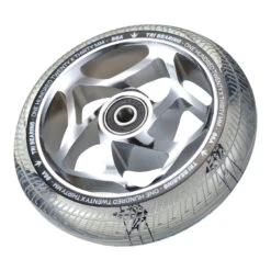 ENVY - 120MM X 30MM TRI BEARING WHEEL - CHROME/CLEAR