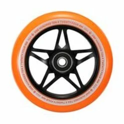 ENVY - 110MM S3 WHEELS - BLACK/ ORANGE