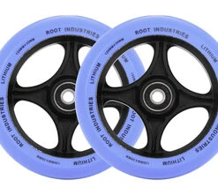 Root Industries - 120mm X 30mm Lithium Wheels -Envy shop medium Blue Blackk Lithium 2 73652.1652047712